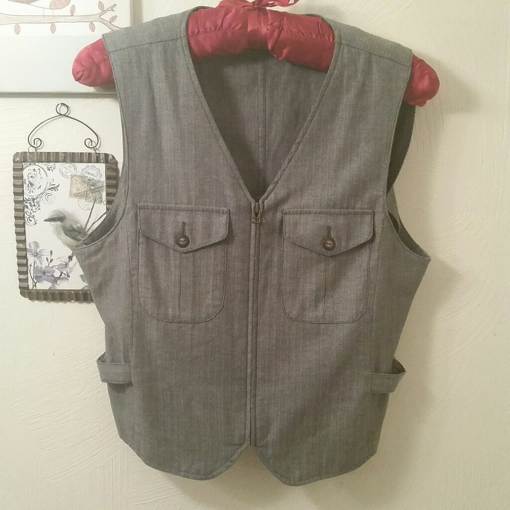 Liz Claiborne, Lizsport Petite zipper vest, 10P